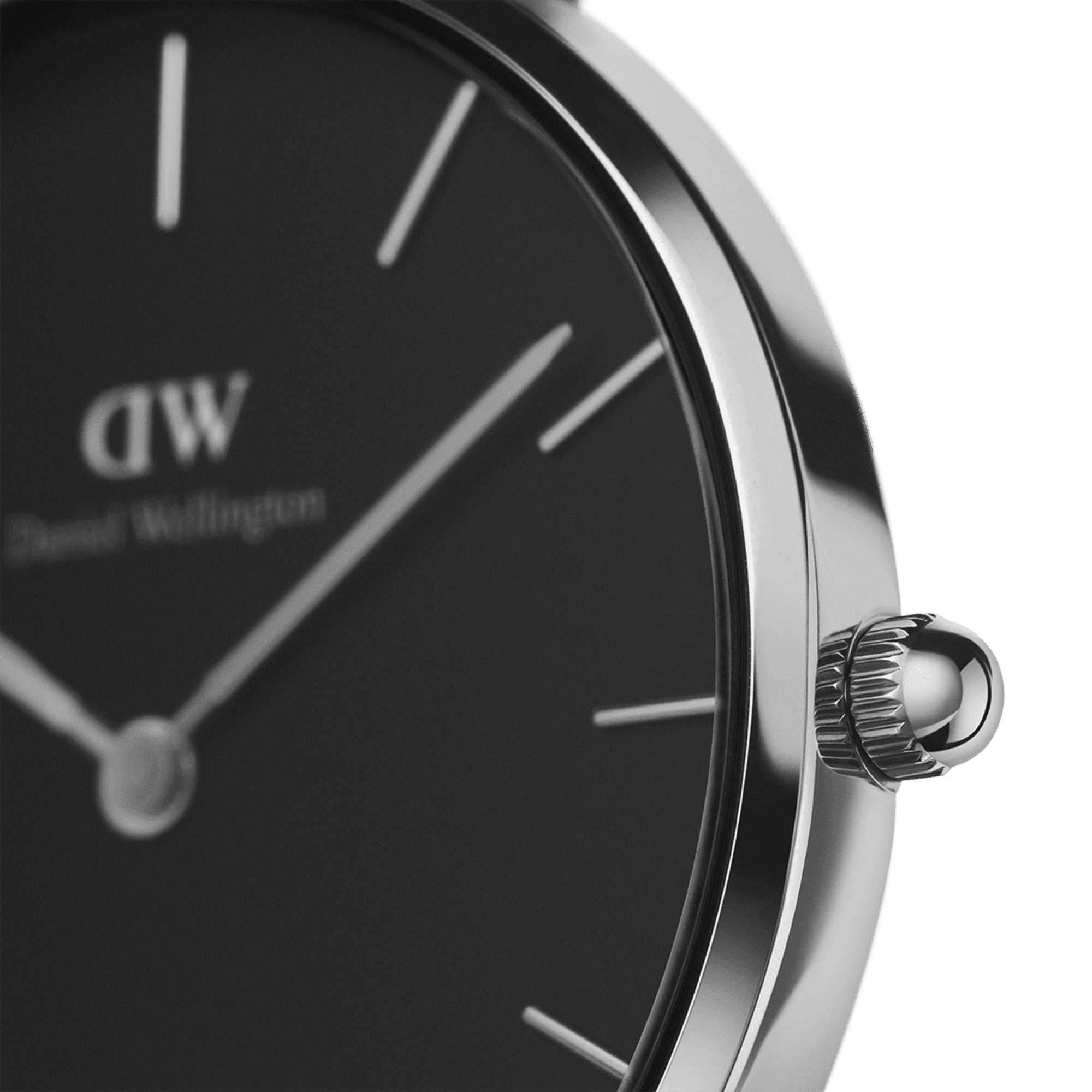 Daniel Wellington Petite 32 Ashfield Silver & Black Watch Watches Daniel Wellington 