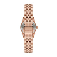 Michael Kors Lexington Three Hand Rose Gold Tone Stainless Steel Watch MK4739 Watches Michael Kors 