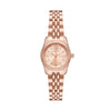 Michael Kors Lexington Three Hand Rose Gold Tone Stainless Steel Watch MK4739 Watches Michael Kors 