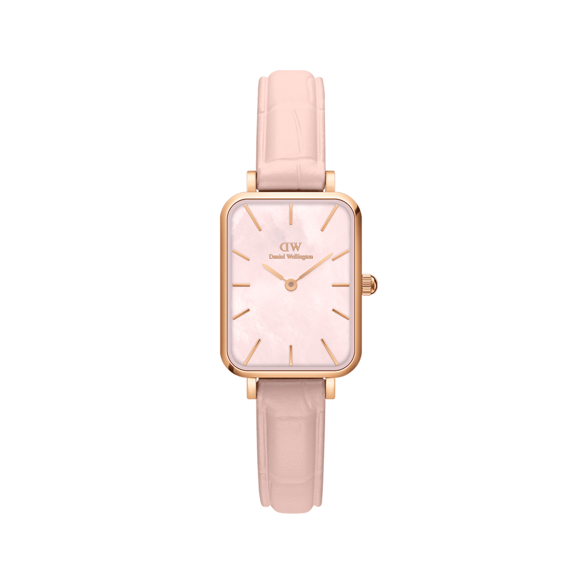 Daniel Wellington Quadro 20X26 Rouge Rose Gold Mother of Pearl Watch Watches Daniel Wellington 