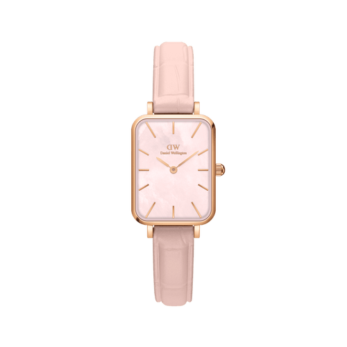 Daniel Wellington Quadro 20X26 Rouge Rose Gold Mother of Pearl Watch Watches Daniel Wellington 