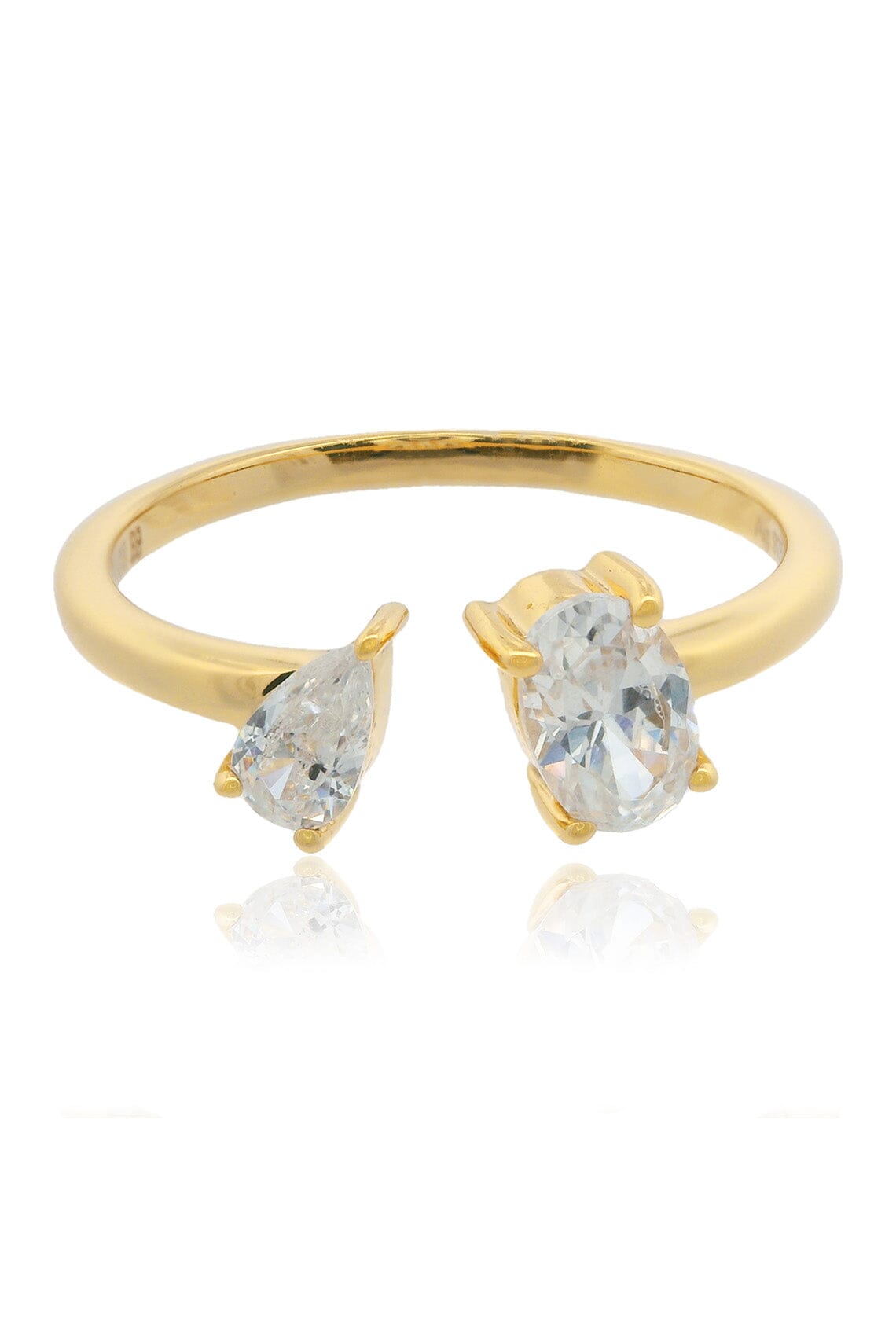 CHIC NOEL TOI ET MOI RING GOLD Bevilles Jewellers 