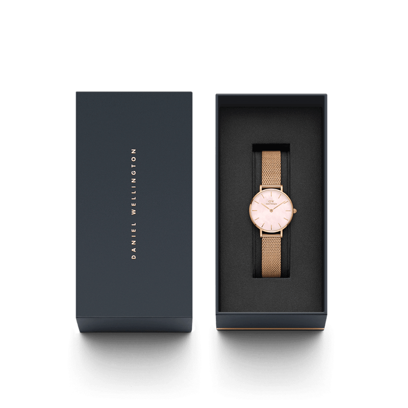 Daniel Wellington Petite 28 Melrose Rose Gold Mother of Pearl Watch Watches Daniel Wellington 