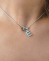 LUXURY LETTERS E INITIAL PENDANT SILVER Pendants Georgini 