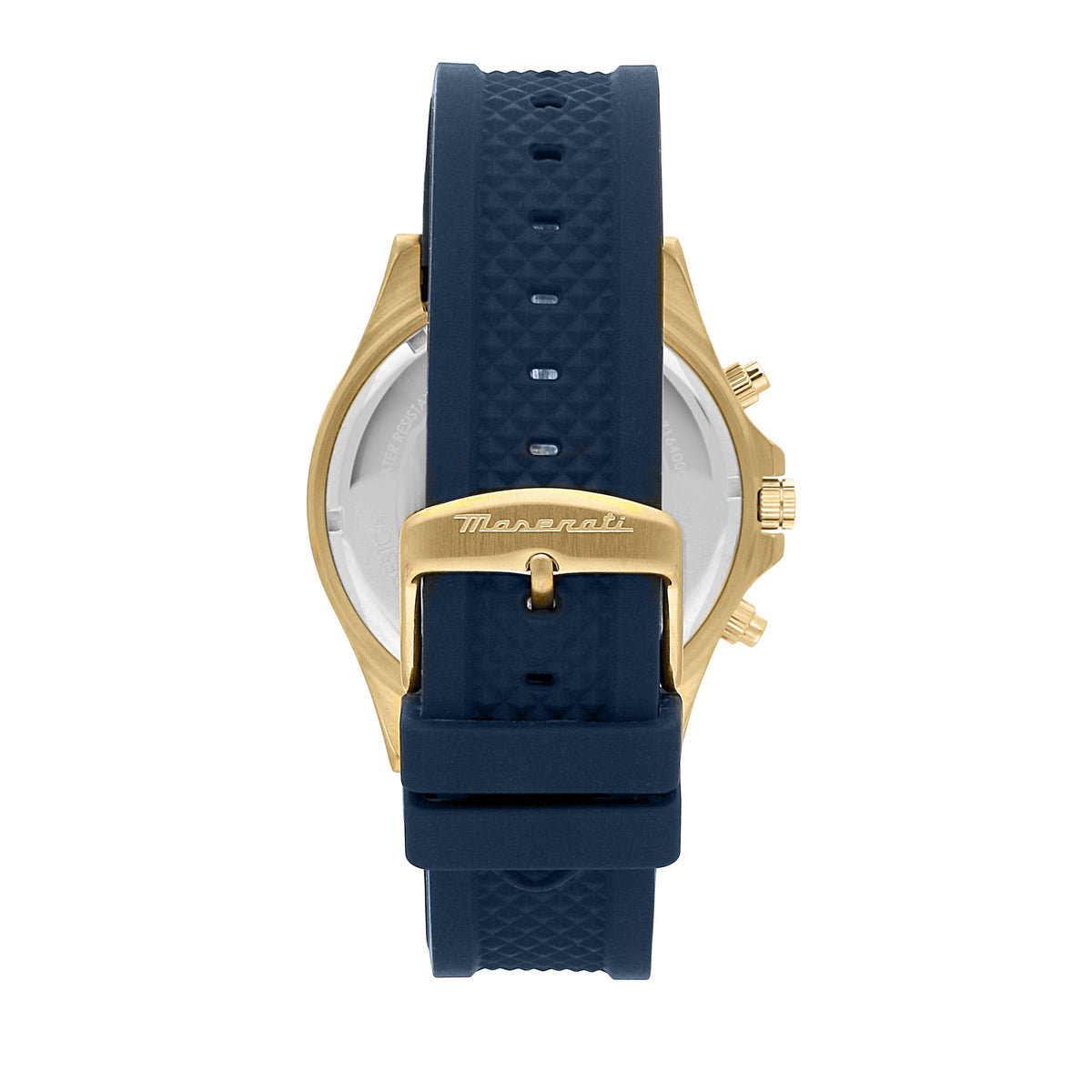 Maserati Sfida 44mm Blue Gold Chronograph Watch Watches Maserati 