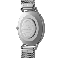 Daniel Wellington Classic 40 Sterling Silver & Onyx Watch Watches Daniel Wellington 