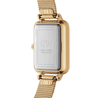 Daniel Wellington Quadro 20X26 Pressed Evergold Lumine Gold & White Watch Watches Daniel Wellington 