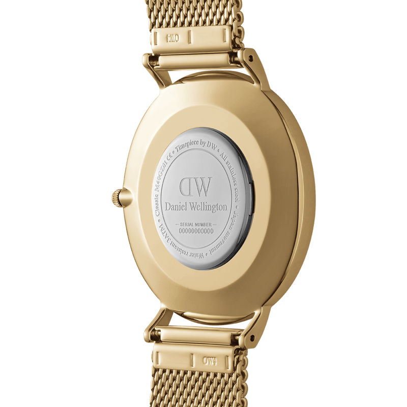 Daniel Wellington Classic 40 Evergold Gold & Onyx Watch Watches Daniel Wellington 