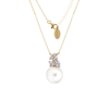 GEORGINI RED CARPET GOVENORS NECKLACE GOLD Bevilles Jewellers 
