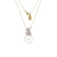 GEORGINI RED CARPET GOVENORS NECKLACE GOLD Bevilles Jewellers 
