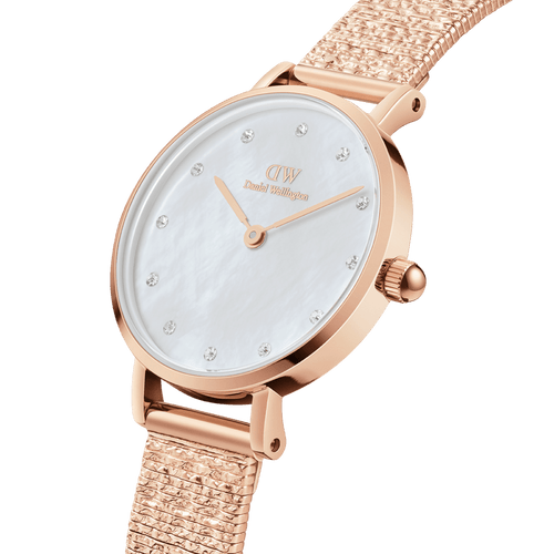 Daniel Wellington Petite 28 Lumine Rose Gold Mother of Pearl White Watch Watches Daniel Wellington 