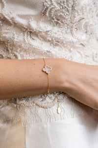 SYDNEY SOIRÉE FAIRWATER MOTHER OF PEARL BRACELET GOLD Bracelets Georgini 