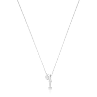LUXURY LETTERS I INITIAL PENDANT SILVER Pendants Georgini 