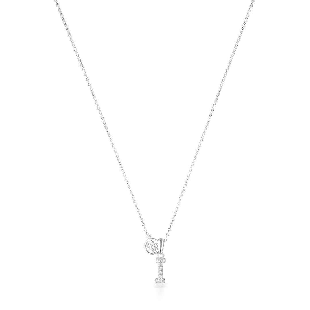LUXURY LETTERS I INITIAL PENDANT SILVER Pendants Georgini 
