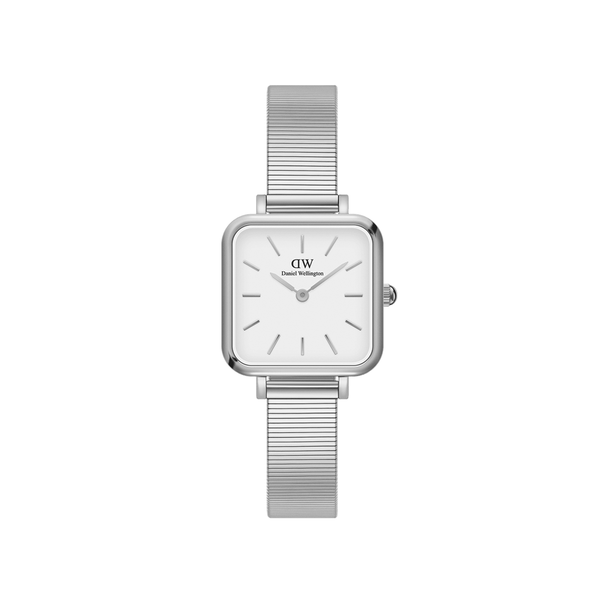 Daniel Wellington Quadro Studio 22x22 Silver & White Watch Watches Daniel Wellington 