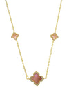 SYDNEY SOIRÉE FAIRWATER MOTHER OF PEARL DELUXE NECKLACE GOLD Bevilles Jewellers 