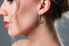 GEORGINI RED CARPET OVATION EARRINGS SILVER Bevilles Jewellers 