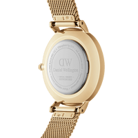 Daniel Wellington Petite 28 Lumine Gold Mother of Pearl Black Watch Watches Daniel Wellington 