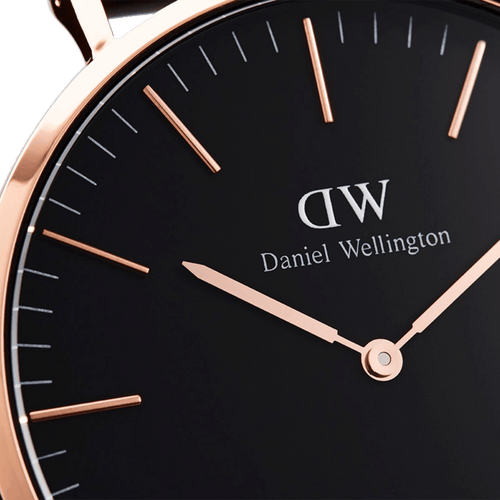Daniel Wellington Classic 40 Sheffield Rose Gold & Black Watch Watches Daniel Wellington 