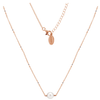 GEORGINI RED CARPET GLOBE NECKLACE ROSE GOLD Bevilles Jewellers 