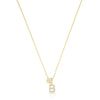 LUXURY LETTERS B INITIAL PENDANT GOLD Pendants Georgini 