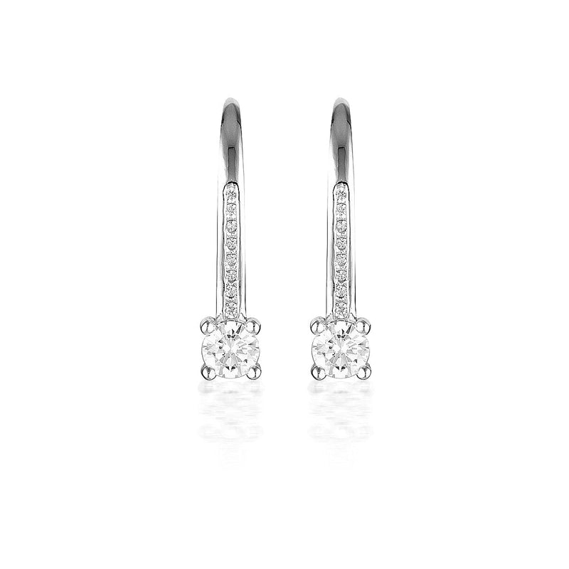 GEORGINI RED CARPET VENICE EARRINGS SILVER Bevilles Jewellers 