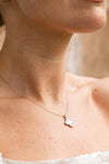 SYDNEY SOIRÉE FAIRWATER MOTHER OF PEARL PENDANT SILVER Bevilles Jewellers 