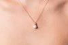 GEORGINI RED CARPET GOVENORS NECKLACE ROSE GOLD Bevilles Jewellers 