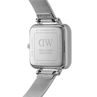 Daniel Wellington Quadro Studio 22x22 Silver & White Watch Watches Daniel Wellington 
