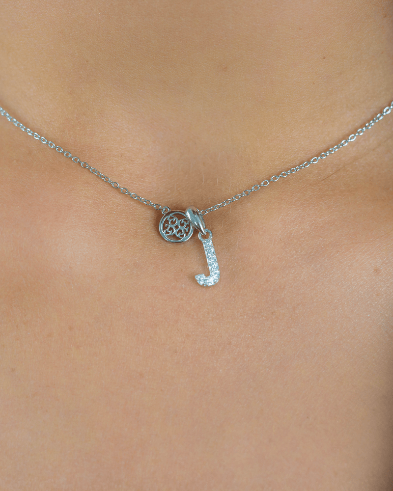 LUXURY LETTERS J INITIAL PENDANT SILVER Pendants Georgini 