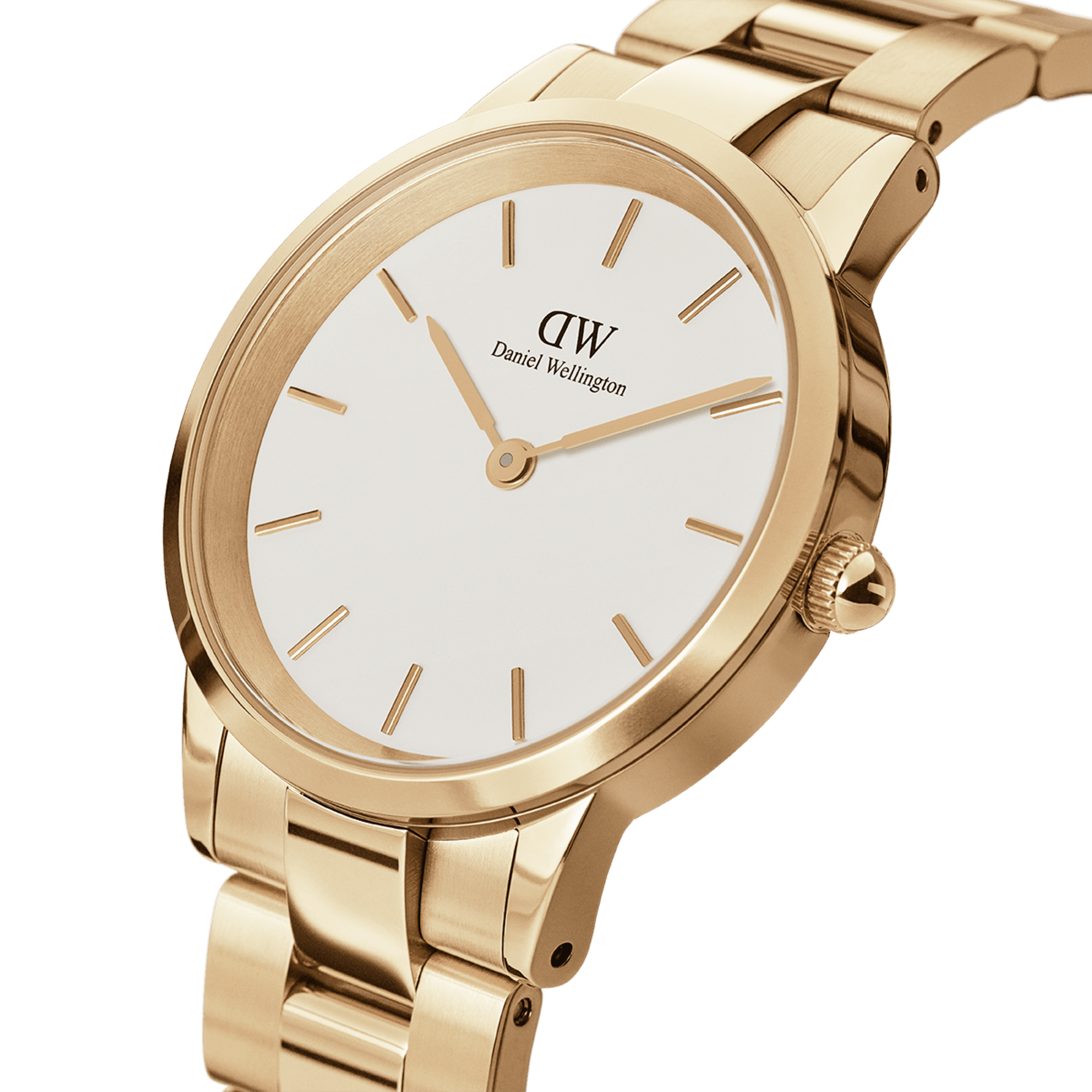 Daniel Wellington Iconic Link 32 Gold & White Watch Watches Daniel Wellington 