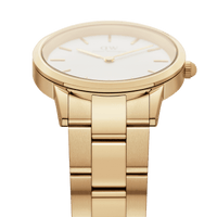 Daniel Wellington Iconic Link 32 Gold & White Watch Watches Daniel Wellington 
