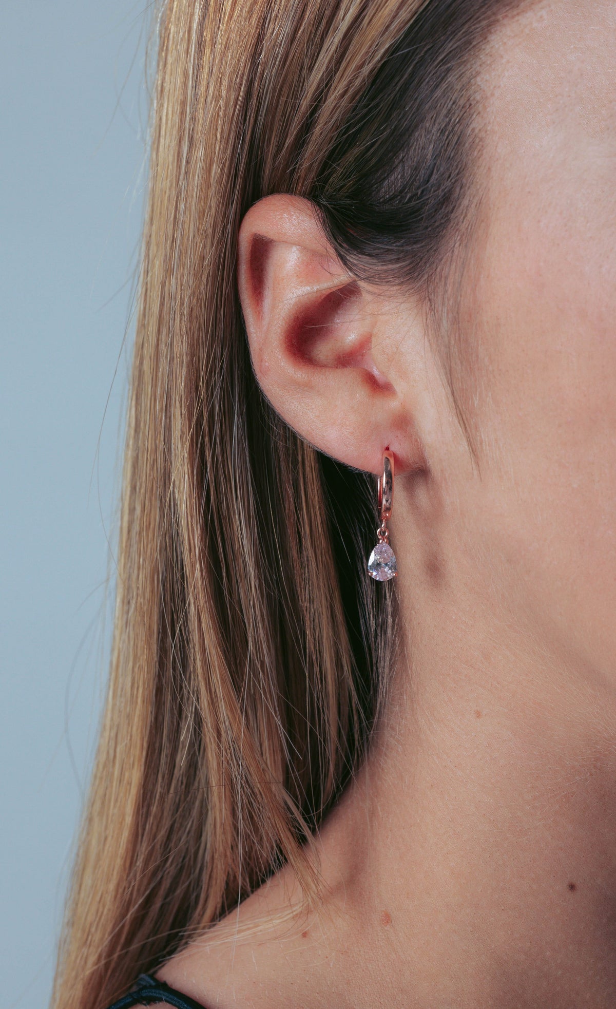 Georgini Rose Gold Pia Hoop Bevilles Jewellers 