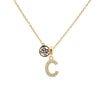 LUXURY LETTERS C INITIAL PENDANT GOLD Pendants Georgini 