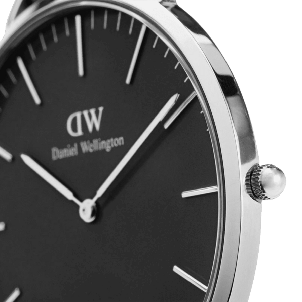 Daniel Wellington Classic 40 Sheffield Silver & Black Watch Watches Daniel Wellington 