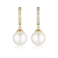 GEORGINI RED CARPET PROMENADE EARRINGS GOLD Bevilles Jewellers 