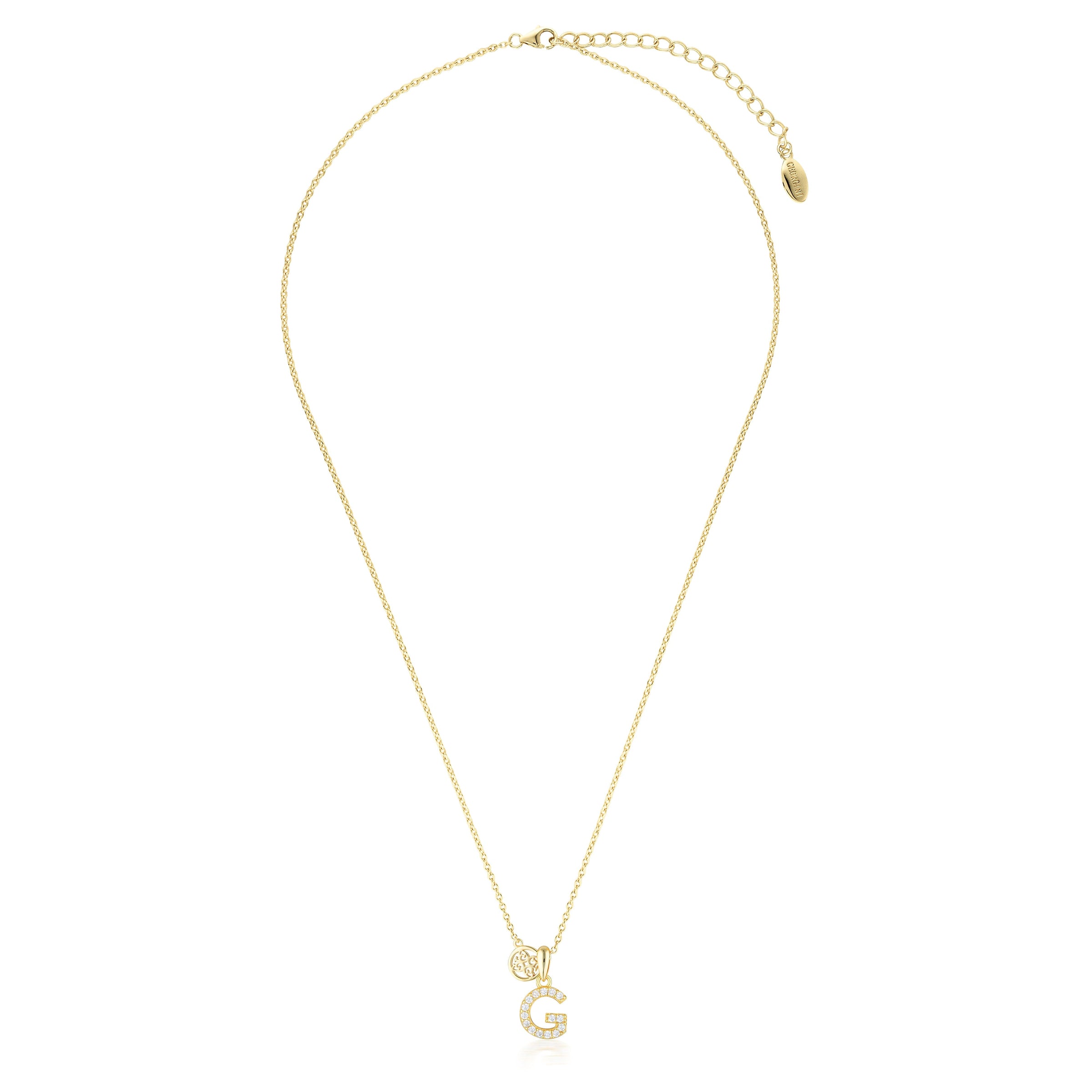 LUXURY LETTERS G INITIAL PENDANT GOLD Pendants Georgini 