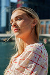 CHIC NOEL FRESHWATER PEARL PYRMONT EARRINGS SILVER Bevilles Jewellers 