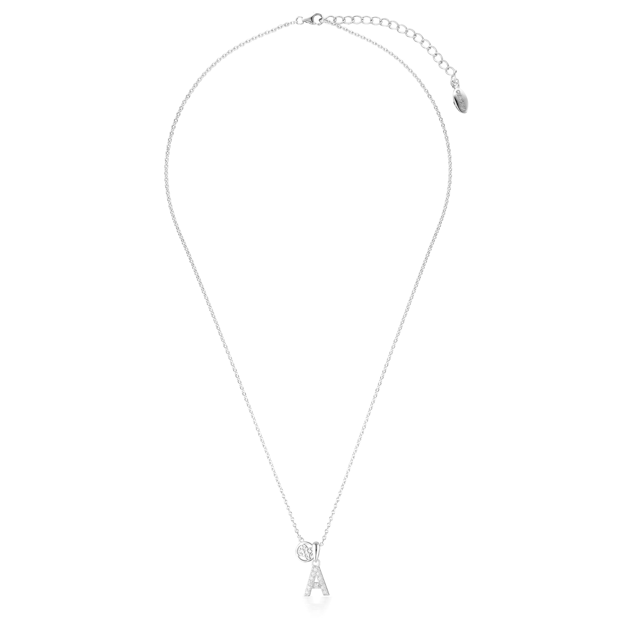 LUXURY LETTERS A INITIAL PENDANT SILVER Pendants Georgini 