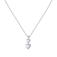 Chiara Ferragni Diamond Heart Silver Pendant Chiara Ferragni 