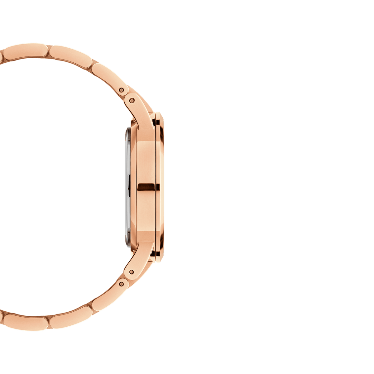 Daniel Wellington Iconic Link Amber 40 Rose Gold & Brown Watch Watches Daniel Wellington 