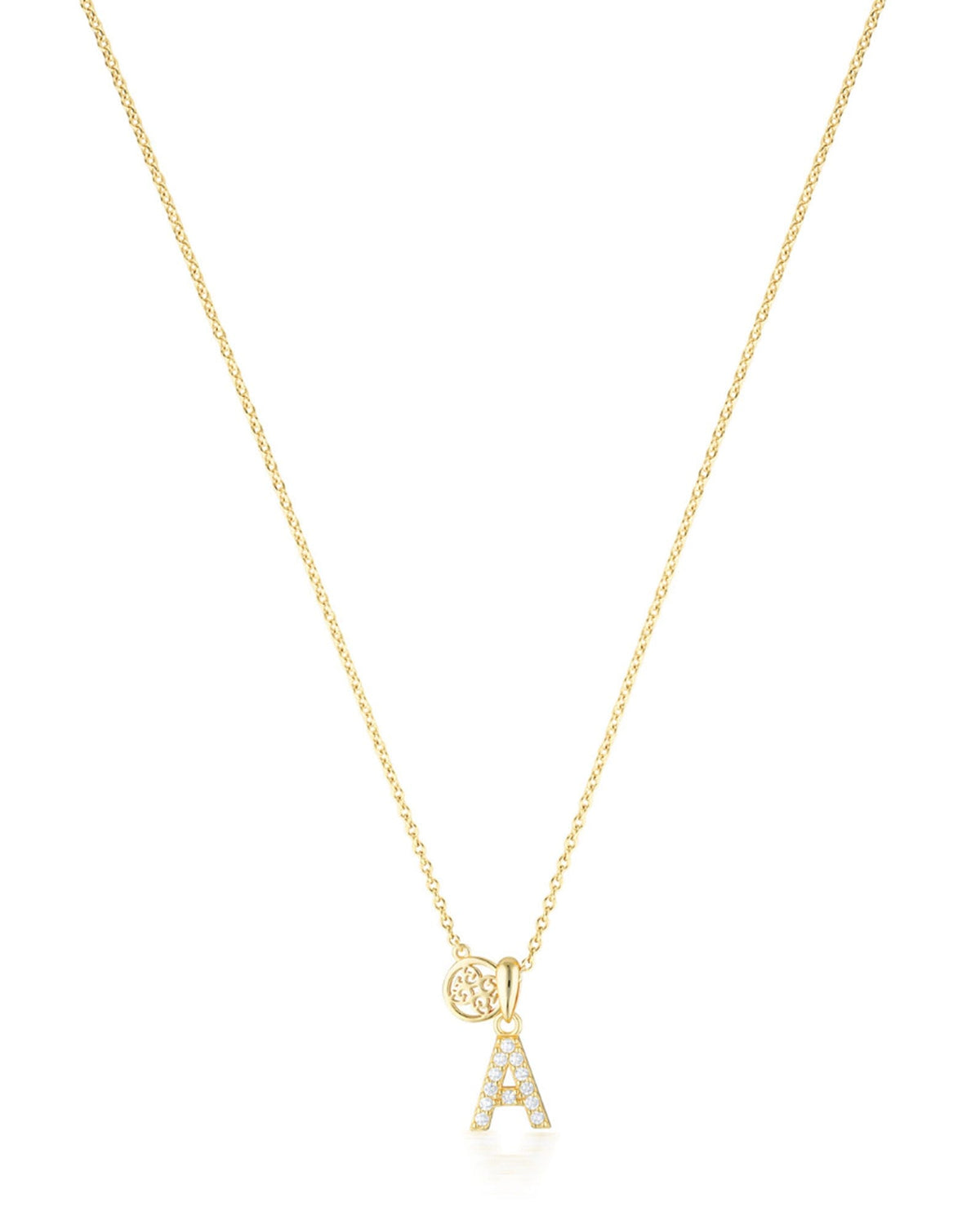 LUXURY LETTERS A INITIAL PENDANT GOLD Pendants Georgini 