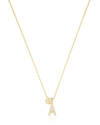 LUXURY LETTERS A INITIAL PENDANT GOLD Pendants Georgini 
