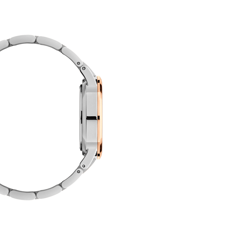 Daniel Wellington Iconic Link Lumine 28 Rose Gold & Silver White Watch Watches Daniel Wellington 