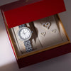 Roberto Carati Silver Gold Gift Box Set M1027+BE-V1 Watches Roberto Carati 