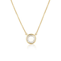 GEORGINI NOEL NIGHTS SLICED STONE NECKLACE GOLD Necklaces Georgini 