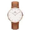 Daniel Wellington Classic 40 Durham Rose Gold & White Watch Watches Daniel Wellington 