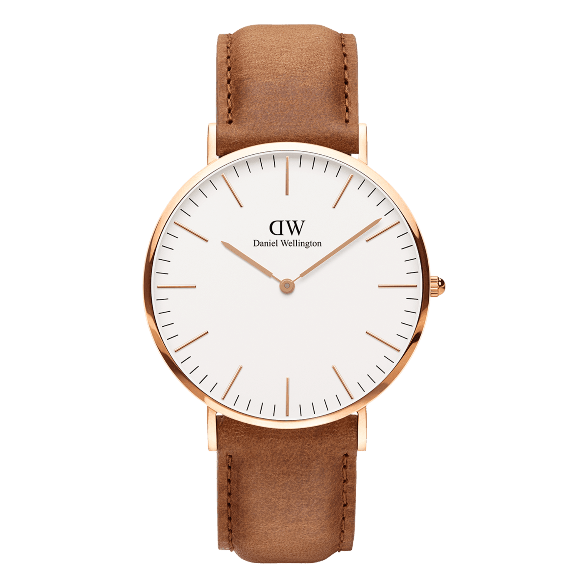 Daniel Wellington Classic 40 Durham Rose Gold & White Watch Watches Daniel Wellington 