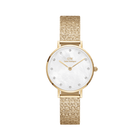 Daniel Wellington Petite 28 Lumine Gold Mother of Pearl White Watch Watches Daniel Wellington 