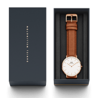 Daniel Wellington Classic 40 Durham Rose Gold & White Watch Watches Daniel Wellington 